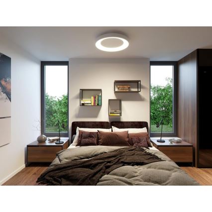 LED2 - LED ljusreglerad taklampa BELLA LED/80W/230V 3000K/4000K vit