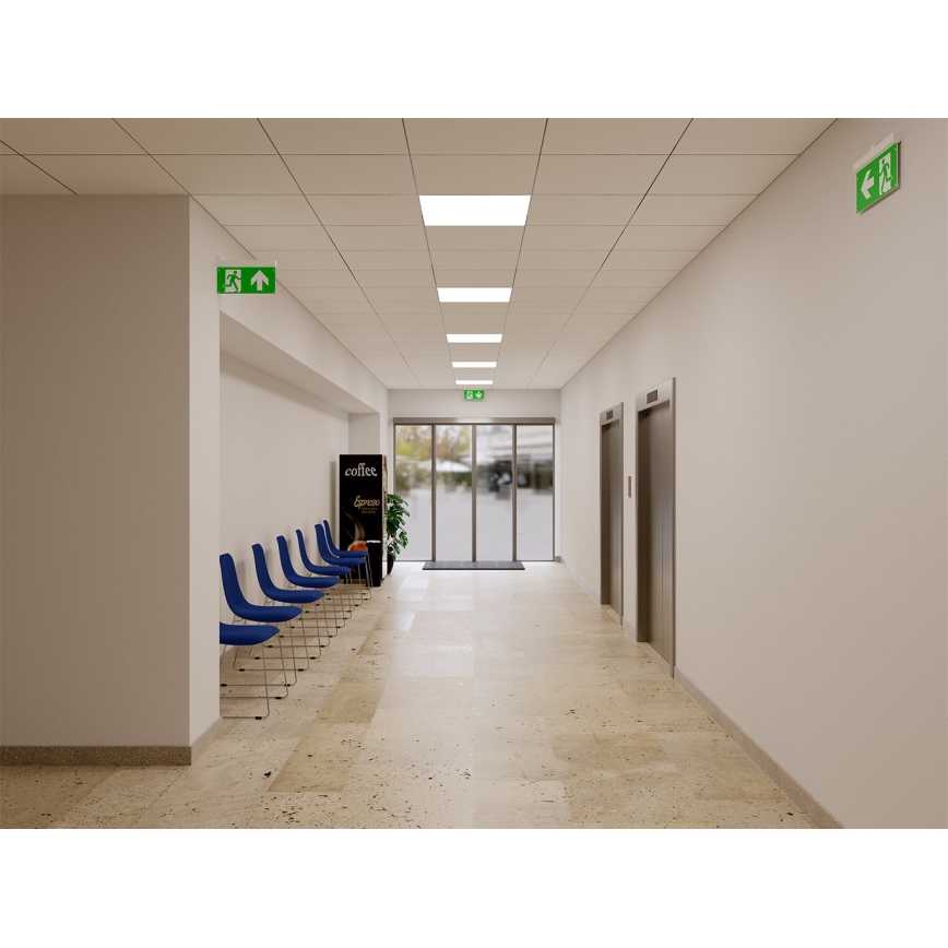 LED2 - LED nödbelysning SAFE ALL LED/2W/3,6V 6000K IP40