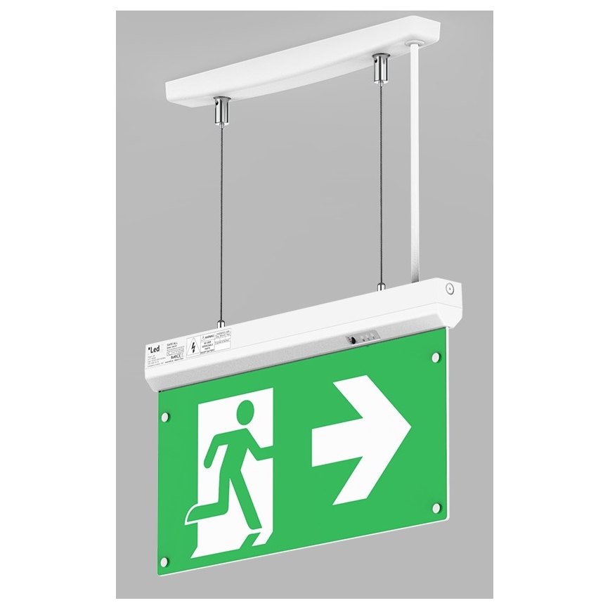 LED2 - LED nödbelysning SAFE ALL LED/2W/3,6V 6000K IP40