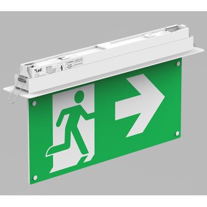 LED2 - LED nödbelysning SAFE ALL LED/2W/3,6V 6000K IP40