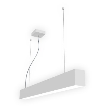 LED2 - LED-pendellampa på kabel LINO LED/24W/230V 3000K/3500K/4000K 90 cm svart