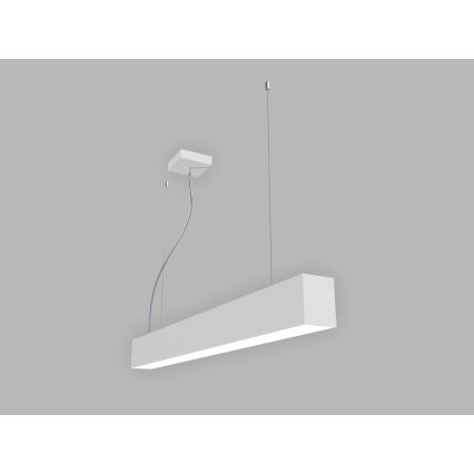 LED2 - LED-pendellampa på kabel LINO LED/24W/230V 3000K/3500K/4000K 90 cm svart