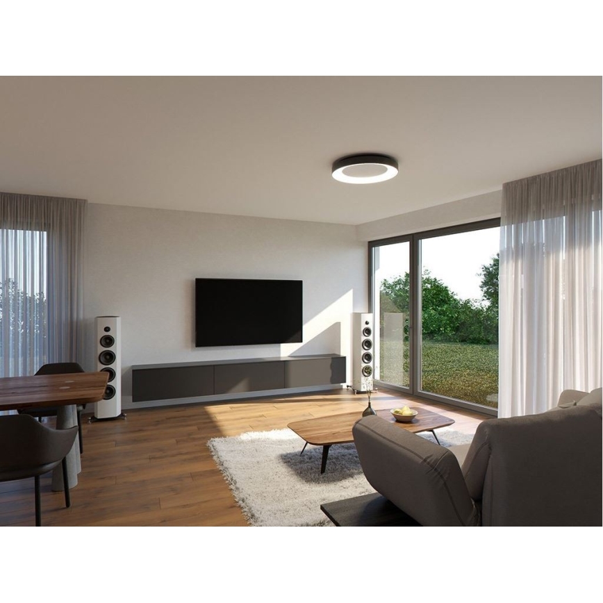 LED2 - LED Takbelysning BELLA LED/40W/230V 3000/4000K svart