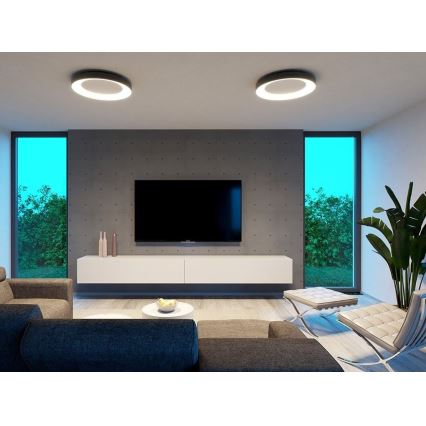 LED2 - LED Takbelysning BELLA LED/40W/230V 3000/4000K svart