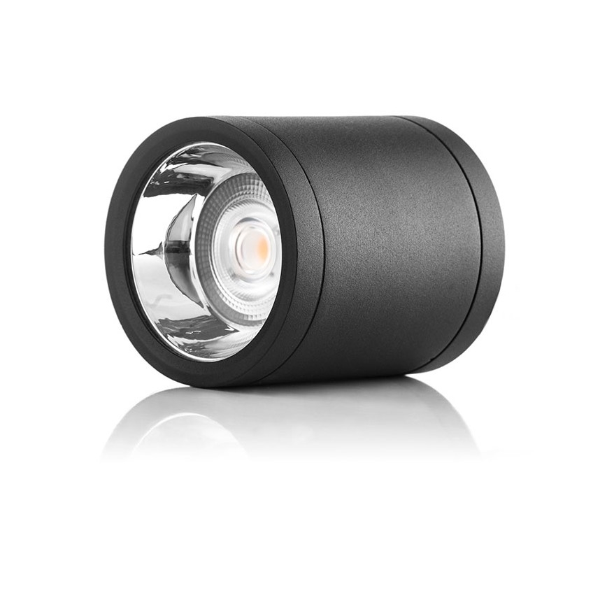 LED2 - LED Utomhus spotlampa TUBO LED/10W/230V IP65 3000K/4000K/5700K svart