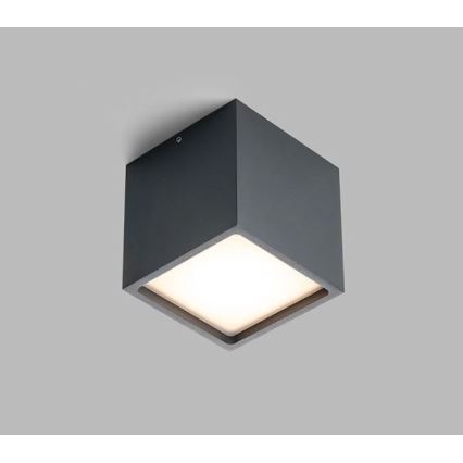 LED2 - LED Utomhus Takbelysning CUBE LED/12W/230V antracit IP54