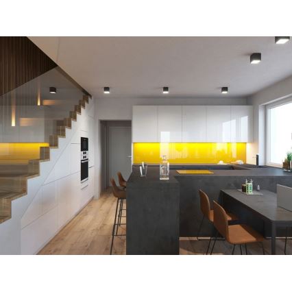 LED2 - LED Utomhus Takbelysning CUBE LED/12W/230V antracit IP54