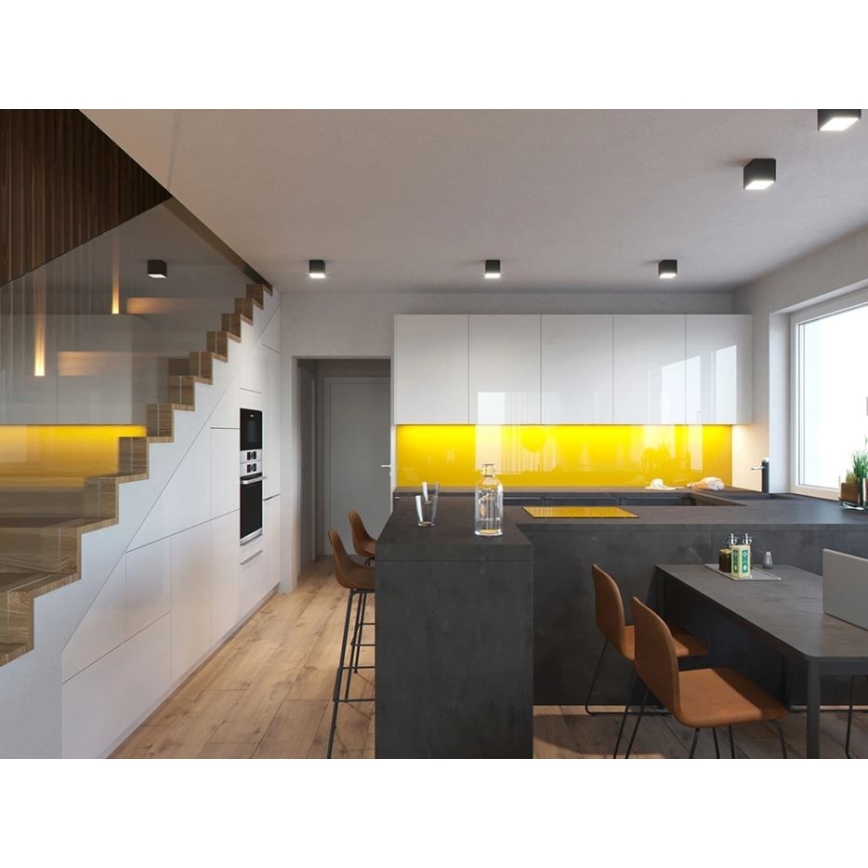 LED2 - LED Utomhus Takbelysning CUBE LED/12W/230V antracit IP54