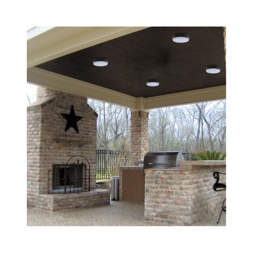 LED2 - LED Utomhus Takbelysning LUNA LED/25W/230V  IP54 rund