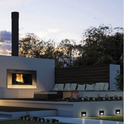 LED2 - LED Utomhus Väggbelysning STEP ON LED/3W/230V antracit IP54