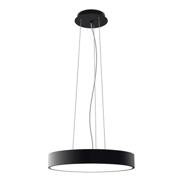 LED2 - MONO SLIM LED-pendel på vajer, 30W/230V, 3000K/4000K, Ø 40 cm, svart