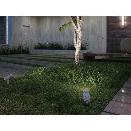 LED2 - Strålkastare NAVY 1xGU10/42W/230V antracit IP54