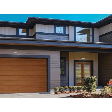 LED2 - LED Utomhus vägglampa med sensor HUGO LED/9W/230V IP54 3000K/4000K