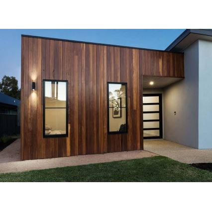 LED2 - Utomhus Väggbelysning MIDO 1xGU10/50W/230V antracit IP54