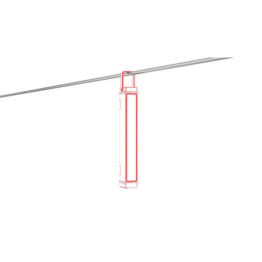 Ledlenser AF2R - Uppladdningsbar dimbar LED-arbetslampa LED IP54 1000 lm 50 h 4810 mAh