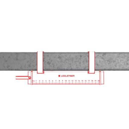 Ledlenser AF2R - Uppladdningsbar dimbar LED-arbetslampa LED IP54 1000 lm 50 h 4810 mAh