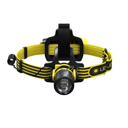 Ledlenser EXH8 - Dimmbar LED-pannlampa LED/3xAA IP66 180 lm 40 h gul