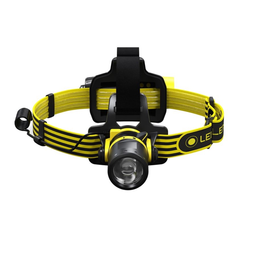 Ledlenser EXH8 - Dimmbar LED-pannlampa LED/3xAA IP66 180 lm 40 h gul