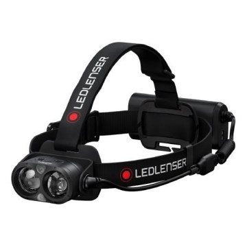 Ledlenser H19R CORE - dimbar uppladdningsbar LED-pannlampa, 4800 mAh, IP67, 3500 lm, upp till 20 h, svart