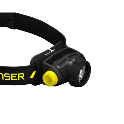 Ledlenser H5R WORK - dimbar uppladdningsbar pannlampa, LED, 1800 mAh, IP67, 500 lm, 45 h, svart