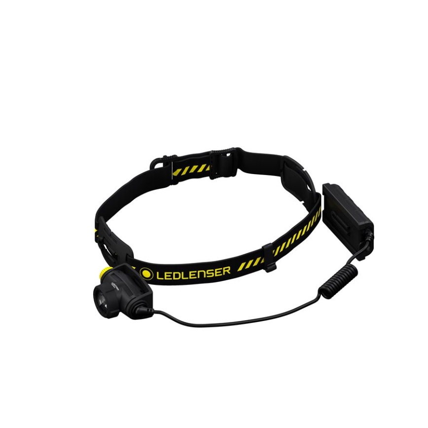 Ledlenser H5R WORK - dimbar uppladdningsbar pannlampa, LED, 1800 mAh, IP67, 500 lm, 45 h, svart