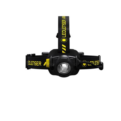 Ledlenser H7R WORK - dimmbar uppladdningsbar pannlampa, LED/4800 mAh, IP67, 1000 lm, 60 h, svart