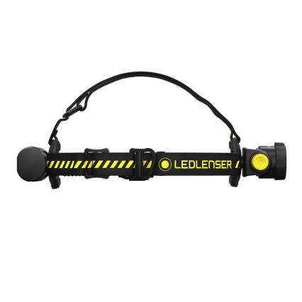Ledlenser H7R WORK - dimmbar uppladdningsbar pannlampa, LED/4800 mAh, IP67, 1000 lm, 60 h, svart