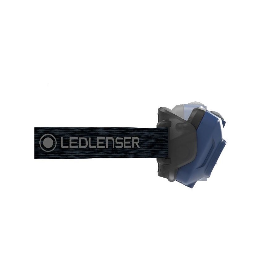 Ledlenser HF4R Core - Dimmbar uppladdningsbar LED-pannlampa, 1000 mAh, IP68, 500 lm, 35 h, blå