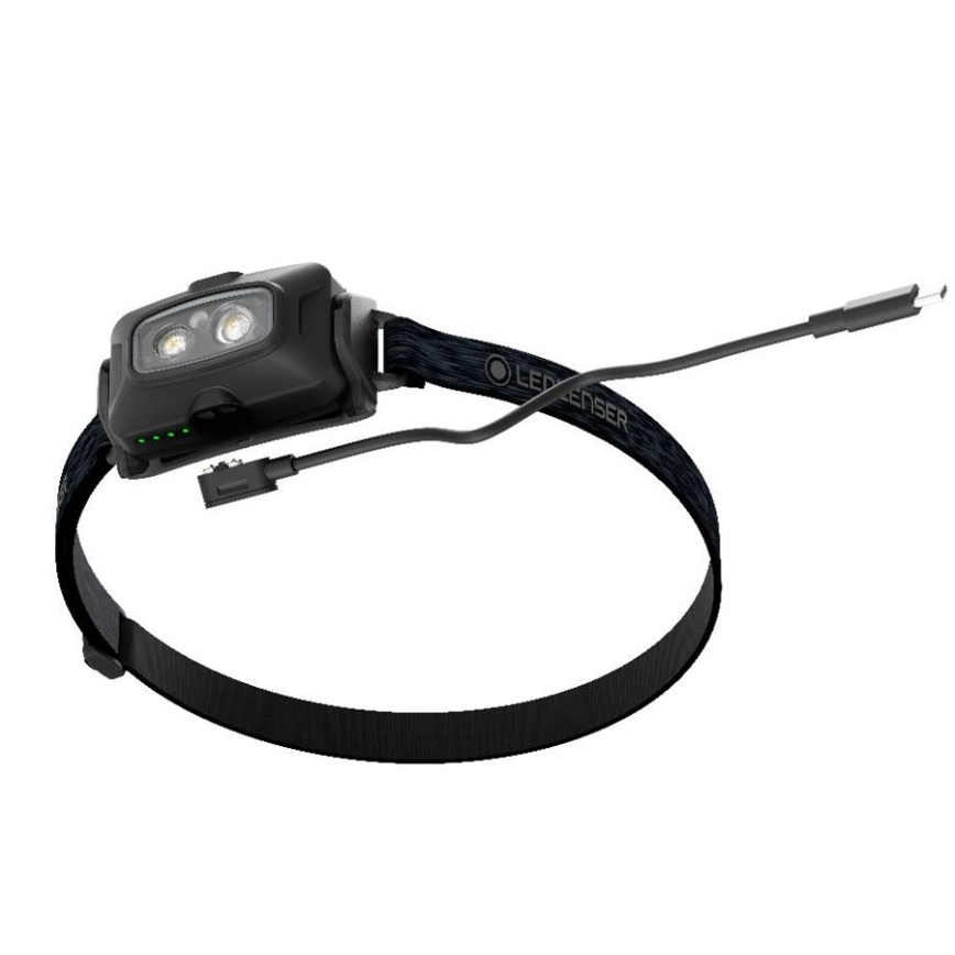 Ledlenser HF4R Core - dimbar uppladdningsbar LED-pannlampa 1000 mAh IP68 500 lm 35 h svart