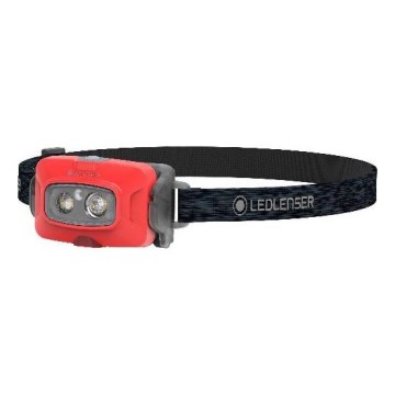 Ledlenser HF4R Core - LED dimmbar uppladdningsbar pannlampa LED/1000 mAh IP68 500 lm 35 h röd