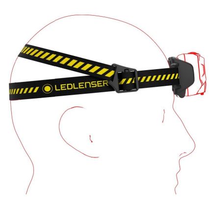 Ledlenser HF6R Work - LED dimmbar uppladdningsbar pannlampa LED/2000 mAh IP68 800 lm 60 h svart