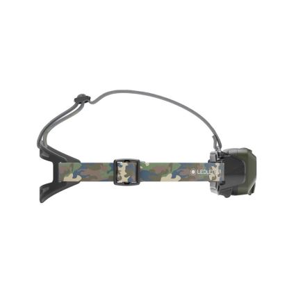 Ledlenser HF8R Core RGB - dimbar uppladdningsbar LED-pannlampa LED/3700 mAh IP68 1600 lm 90 h grön