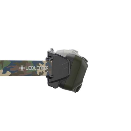 Ledlenser HF8R Core RGB - dimbar uppladdningsbar LED-pannlampa LED/3700 mAh IP68 1600 lm 90 h grön