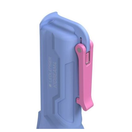 Ledlenser KIDBEAM4 RAINBOW - dimbar LED-ficklampa för barn, 2xAAA, IP44, lila