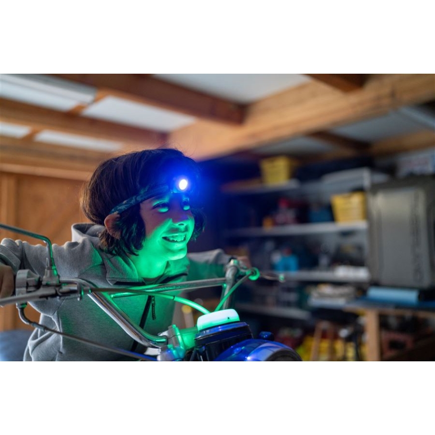 Ledlenser KIDCAMP6 RAINBOW - LED dimbar bärbar lampa LED/3xAAA IP44 blå