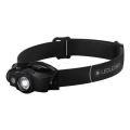 Ledlenser MH4 - LED dimbar uppladdningsbar pannlampa LED/750 mAh IP54 400 lm 35 h svart