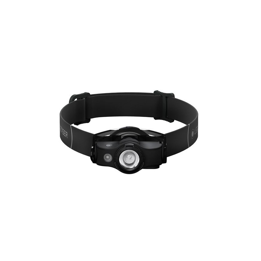 Ledlenser MH4 - LED dimbar uppladdningsbar pannlampa LED/750 mAh IP54 400 lm 35 h svart
