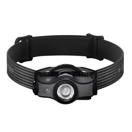 Ledlenser MH5 - LED dimmbar uppladdningsbar pannlampa LED/1xAA/750 mAh IP54 400 lm 35 h svart/grå