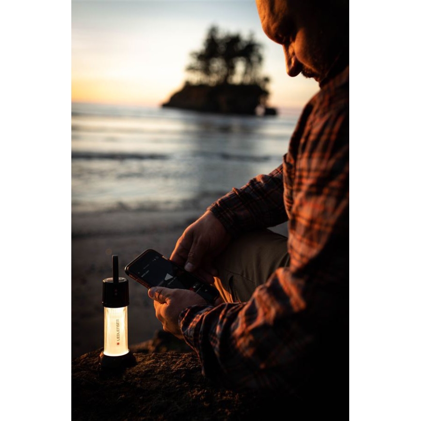 Ledlenser ML6 CONNECT WARM LIGHT - dimbar uppladdningsbar LED-lykta, 3000 mAh, IP66, 750 lm + fjärrkontroll