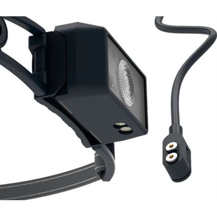 Ledlenser NEO1R - Dimmbar, uppladdningsbar LED-pannlampa LED/730 mAh IP67 250 lm 15 h svart