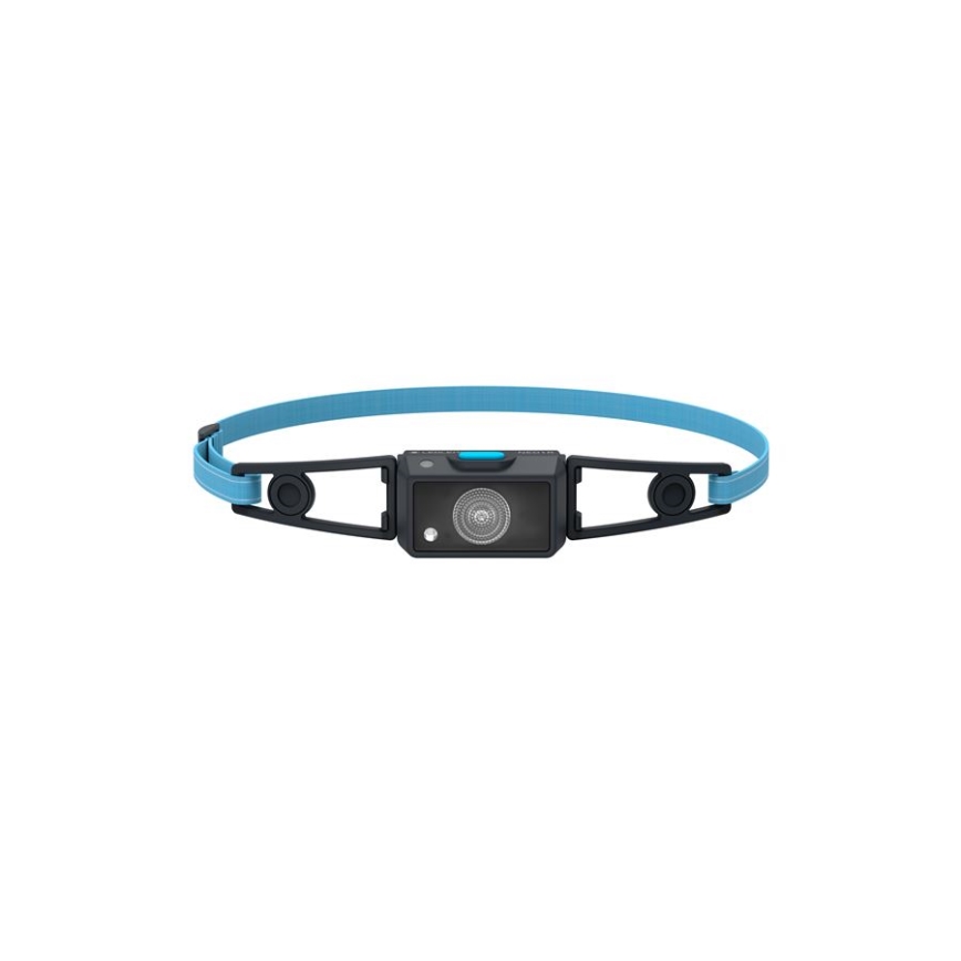 Ledlenser NEO1R - Dimbar uppladdningsbar LED-pannlampa, 730 mAh, IP67, 250 lm, 15 h, blå