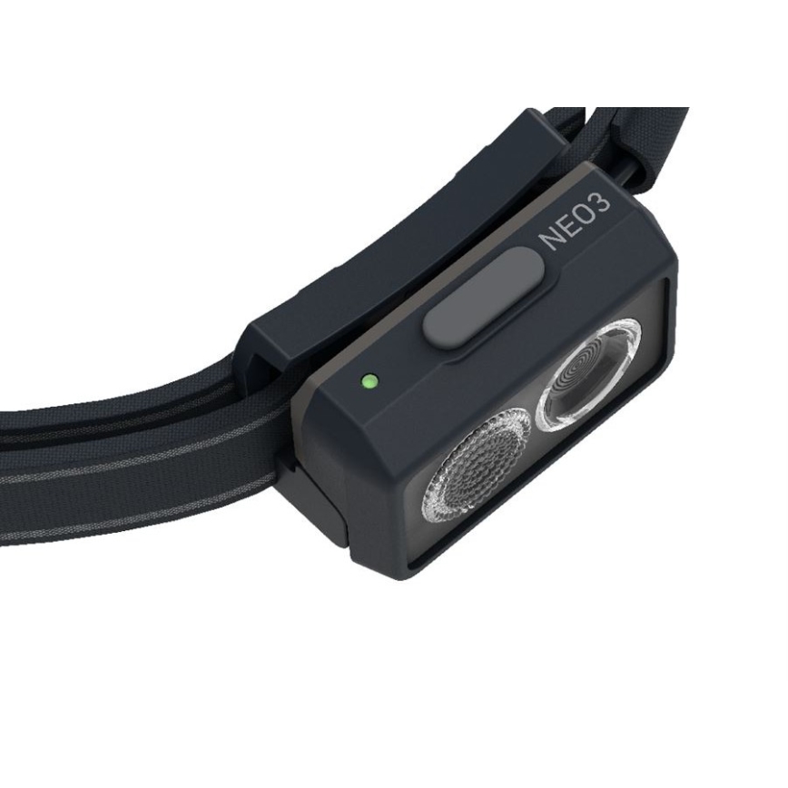 Ledlenser NEO3 - dimbar LED-pannlampa LED/3xAAA IP54 400 lm 20 h svart