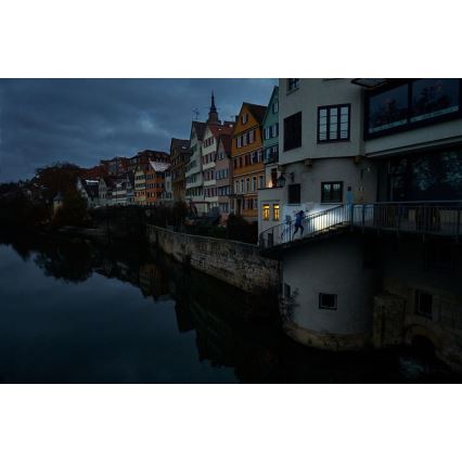 Ledlenser NEO3 - LED-dimbar pannlampa LED/3xAAA IP54 400 lm 20 h blå