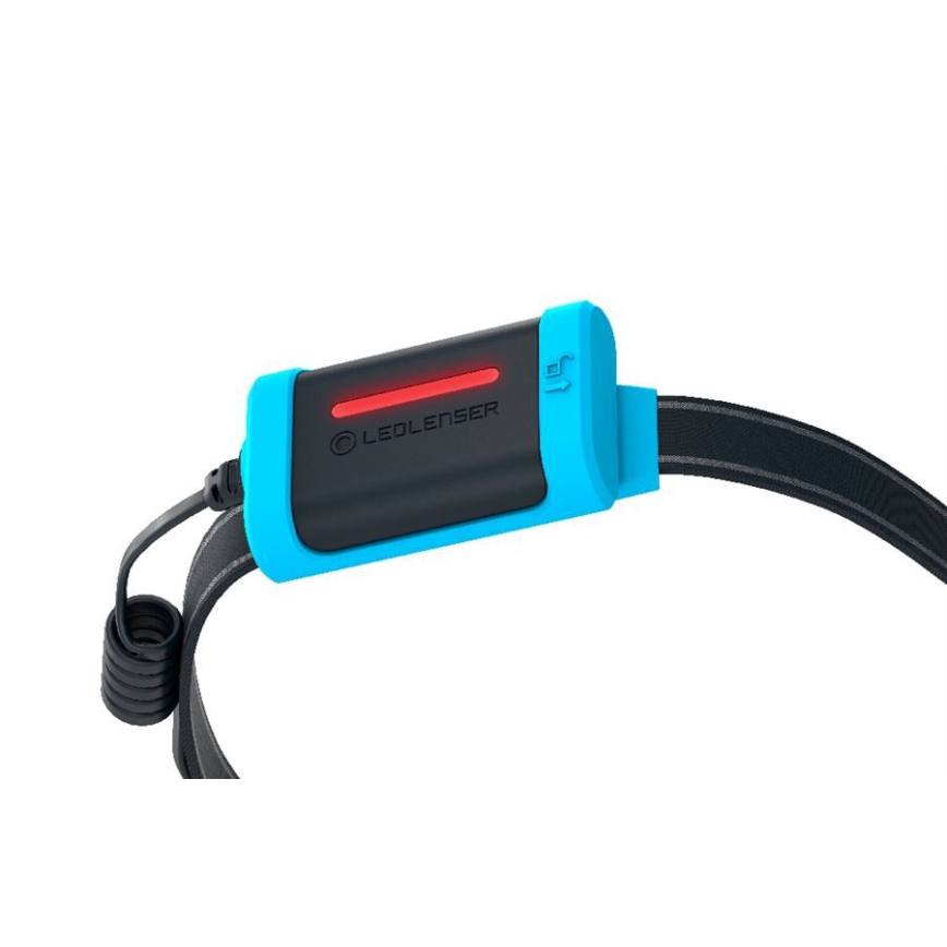 Ledlenser NEO3 - LED-dimbar pannlampa LED/3xAAA IP54 400 lm 20 h blå