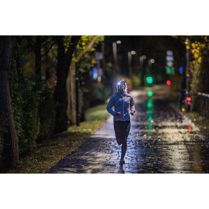 Ledlenser NEO5R - LED dimbar uppladdningsbar pannlampa LED/1800mAh IP54 600 lm 35 h svart