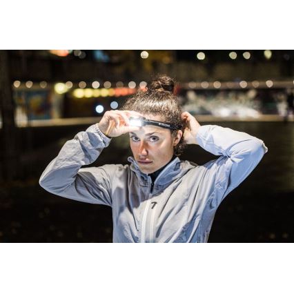 Ledlenser NEO5R - LED dimbar uppladdningsbar pannlampa LED/1800mAh IP54 600 lm 35 h svart