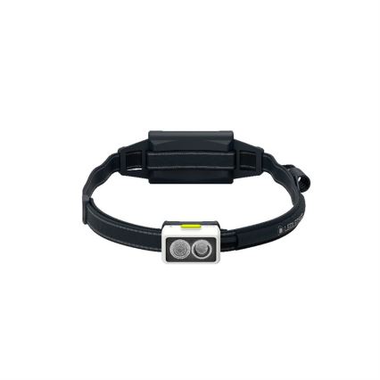 Ledlenser NEO5R - LED dimbar uppladdningsbar pannlampa LED/1800 mAh IP54 600 lm 35 h svart/vit