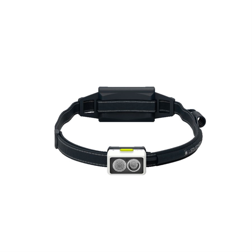 Ledlenser NEO5R - LED dimbar uppladdningsbar pannlampa LED/1800 mAh IP54 600 lm 35 h svart/vit