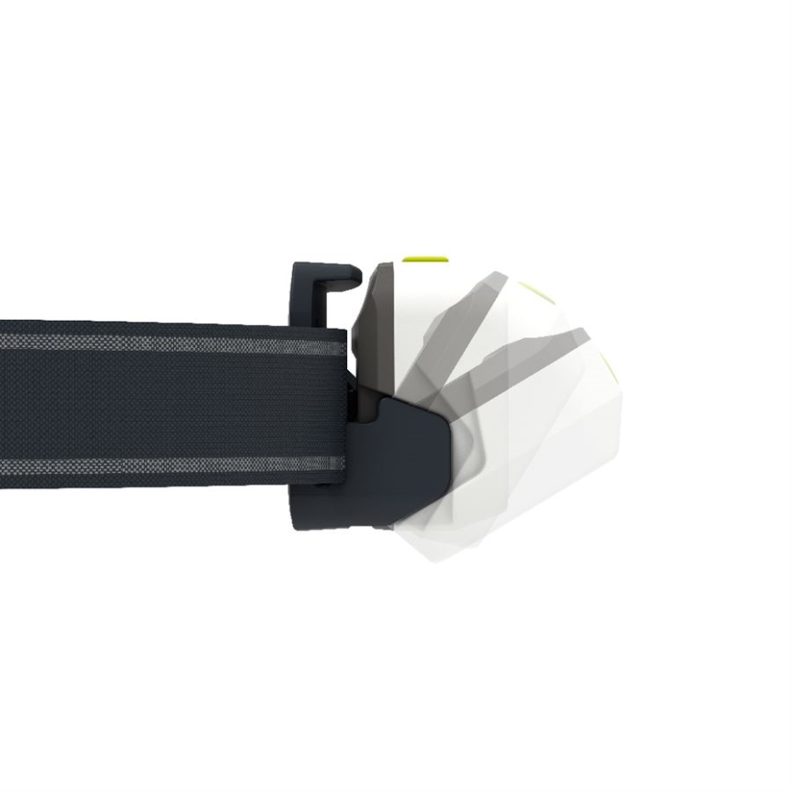 Ledlenser NEO5R - LED dimbar uppladdningsbar pannlampa LED/1800 mAh IP54 600 lm 35 h svart/vit