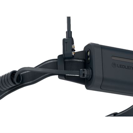 Ledlenser NEO5R - LED dimbar uppladdningsbar pannlampa LED/1800 mAh IP54 600 lm 35 h svart/vit